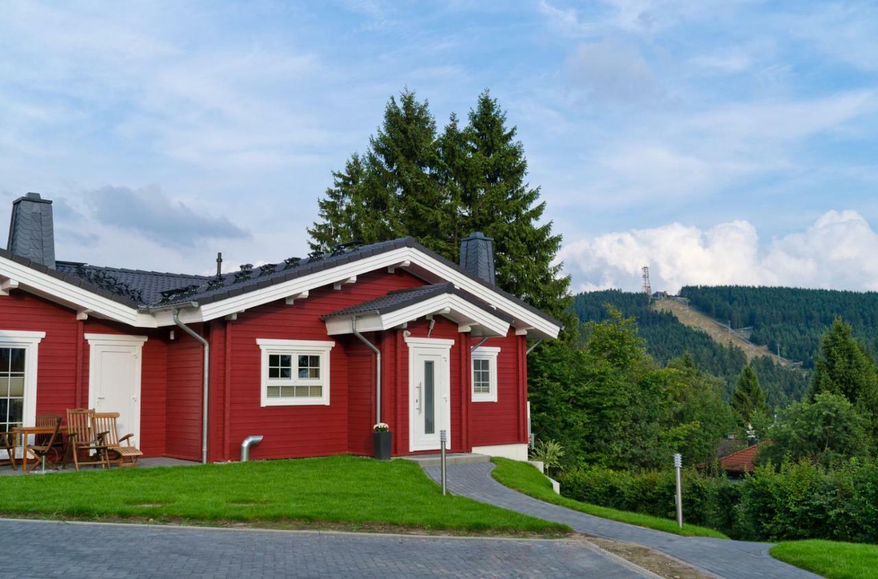 Villa Ferienblockhaus Auerhahn & Luchs Goslar Esterno foto